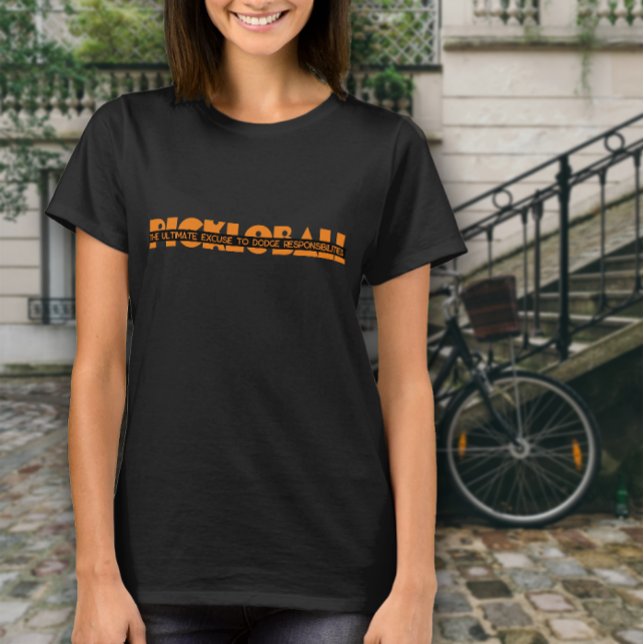 Funny Pickleball für Frauen und Mama orangefarbene T-Shirt (Von Creator hochgeladen)