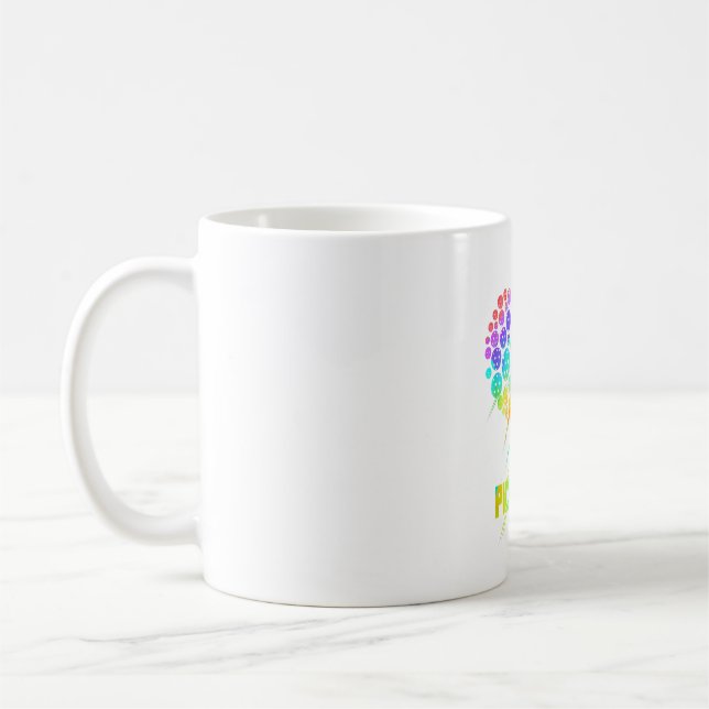 Funny Pickleball Kaffeetasse (Links)