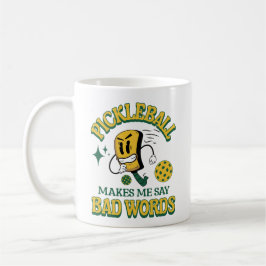 Funny Pickleball lässt mich schlechte Worte zum Pa Kaffeetasse