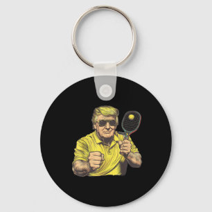 Funny Pickleball liebt Grafik Pickle Ball Men Schlüsselanhänger