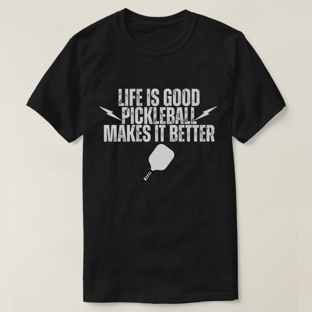 Funny Pickleball Mens Tshirts | Pickleball (Design devant)