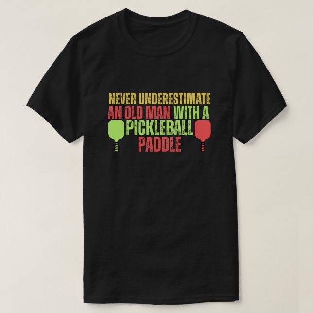 Funny Pickleball Mens Tshirts | Pickleball (Design devant)