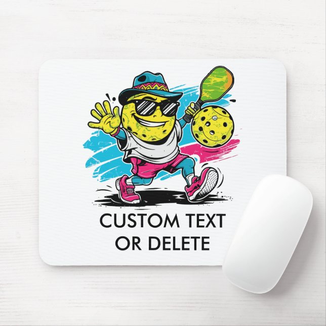funny pickleball mousepad (Mit Mouse)