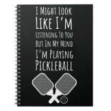 Funny Pickleball Notebook-Spaß für Player Lover