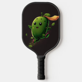 Funny Pickleball Paddle Pickle Held