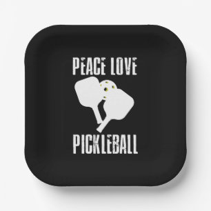 Funny Pickleball Pappteller