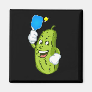 Funny Pickleball Pickel Spaß Cucumber Magnet