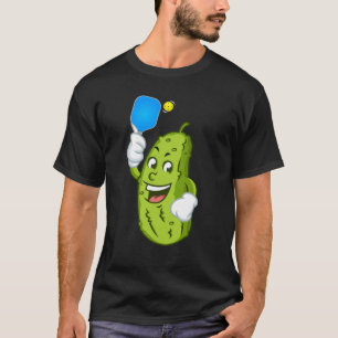 Funny Pickleball Pickel Spaß Cucumber T-Shirt