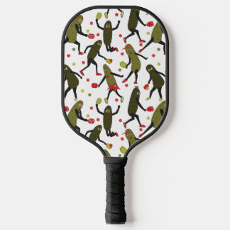 Funny Pickleball Pickle People Green White Schläger