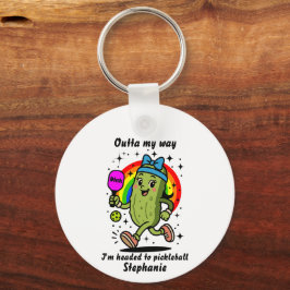 Funny Pickleball - Pickleball Spaß Schlüsselanhänger
