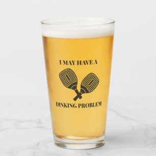 Funny Pickleball Pilsner Style Bierglas Glas