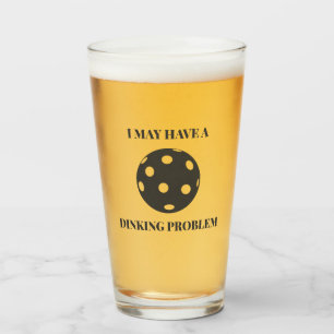 Funny Pickleball Pilsner Style Bierglas Glas