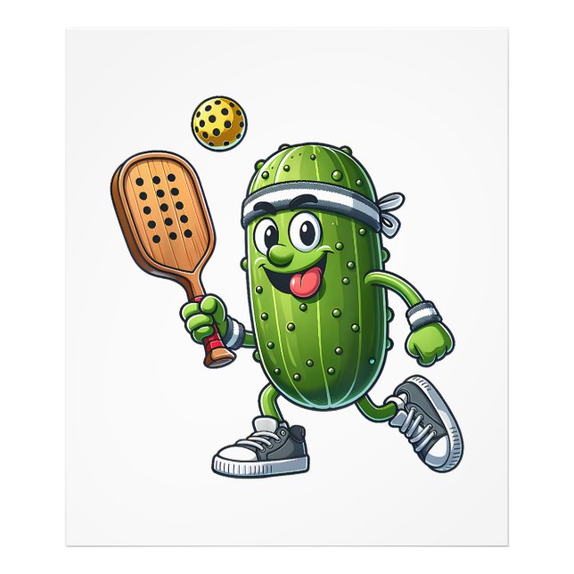 Funny Pickleball Player Paddleball Lover Fotodruck (Vorne)