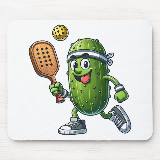 Funny Pickleball Player Paddleball Lover Mousepad (Vorne)