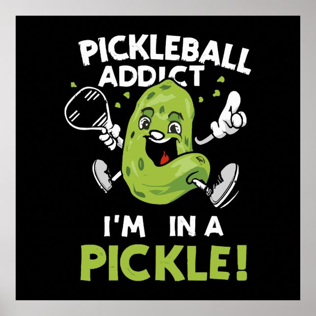 Funny-Pickleball Poster (Vorne)