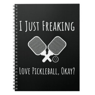 Funny Pickleball Quote Notebook Spaß Geschenke Pla Notizblock