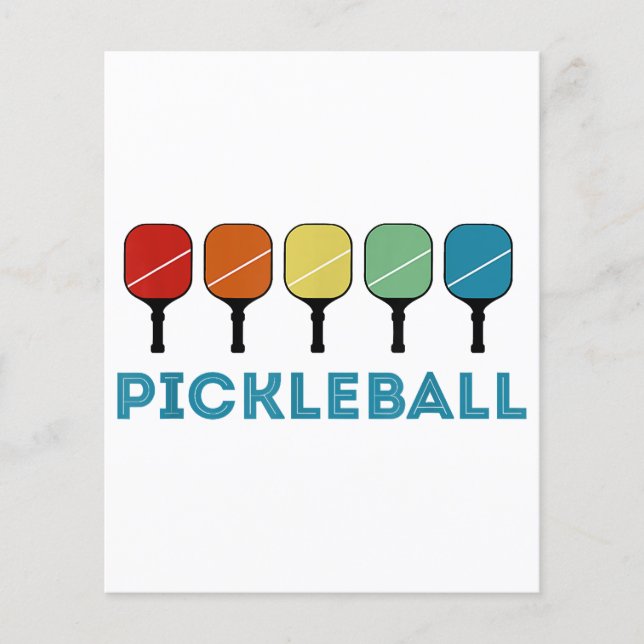 Funny Pickleball Retro Vintag (Vorderseite)