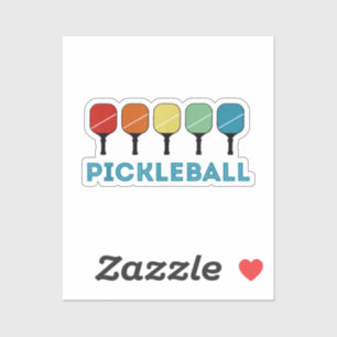 Funny Pickleball Retro Vintag Aufkleber