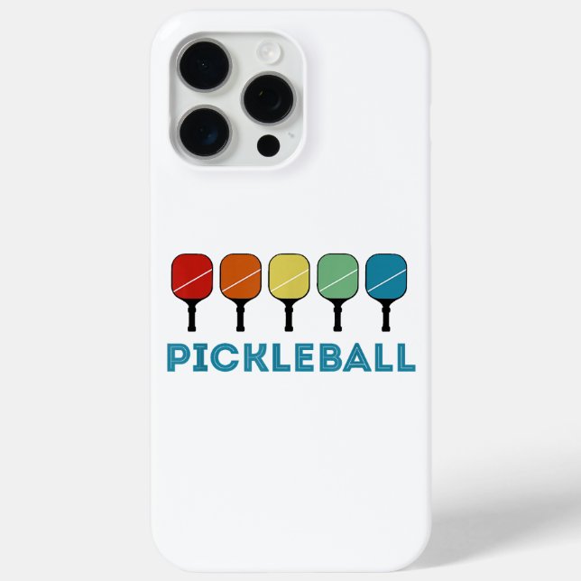 Funny Pickleball Retro Vintag Case-Mate iPhone Hülle (Rückseite)