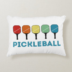 Funny Pickleball Retro Vintag Dekokissen