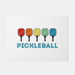 Funny Pickleball Retro Vintag Fußmatte