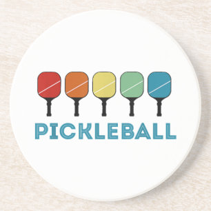 Funny Pickleball Retro Vintag Getränkeuntersetzer
