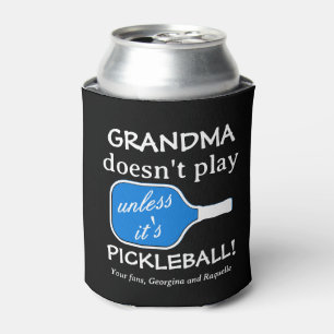 Funny Pickleball Spaß Fun Oma Niedlich Typografie Dosenkühler
