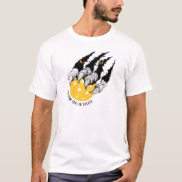 Funny Pickleball Spieler Monster Bestie Claw Custo T-Shirt