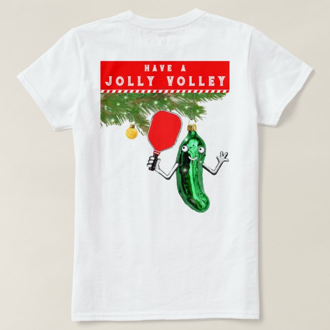 Funny Pickleball T-Shirt (Design Rückseite)