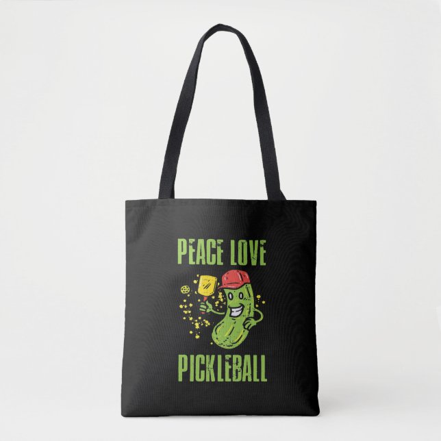 Funny Pickleball Tasche (Vorderseite)