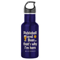 Funny Pickleball und Bier deshalb bin ich hier