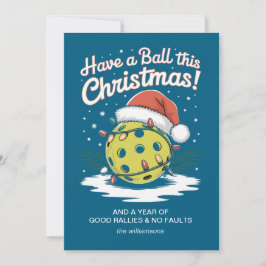 Funny Pickleball Weihnachten Lights Dein Gruß