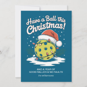 Funny Pickleball Weihnachten Lights Dein Gruß