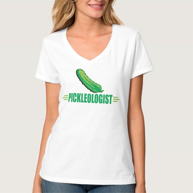 Funny Pickleologin T-Shirt (Vorderseite)