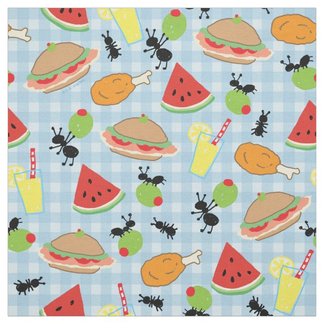 Funny Picnic Food Stoff (Muster)
