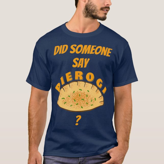 Funny Pierogi Polish Food T-Shirt (Vorderseite)