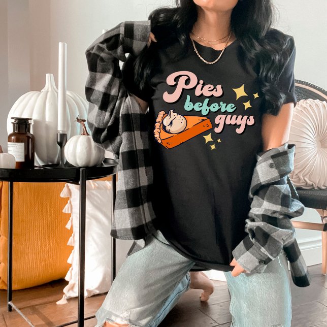 Funny "Pies Before Typ" Erntedank T - Shirt (Von Creator hochgeladen)