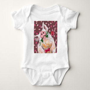 Funny Pig Baby Bodysuit Strampler