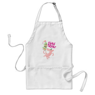 Funny Pig Chief Taster Giga Layer Cake Cartoon Schürze