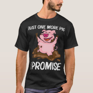 Funny Pig Design für Männer Frauen Hog Bauer Farm  T-Shirt
