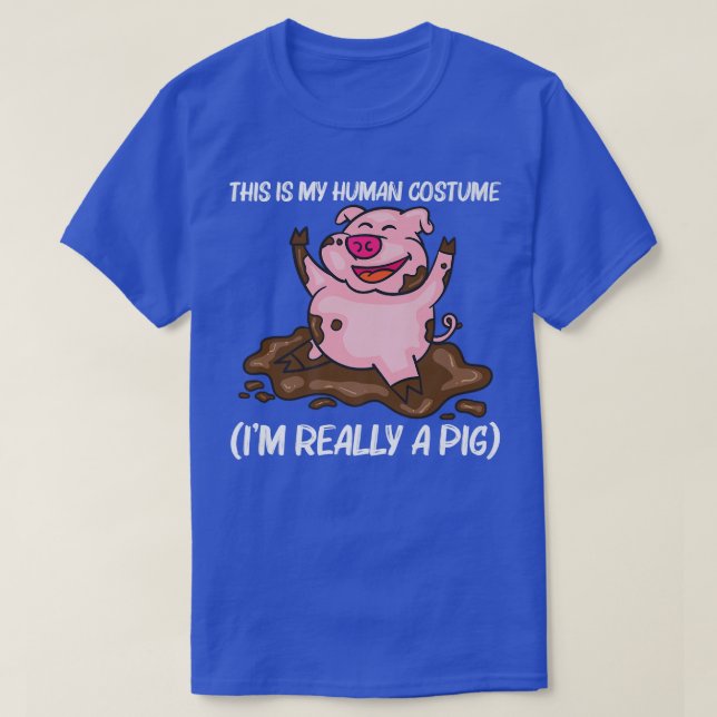 Funny Pig Design für Männer Frauen Hog Bauer Farm  T-Shirt (Design vorne)