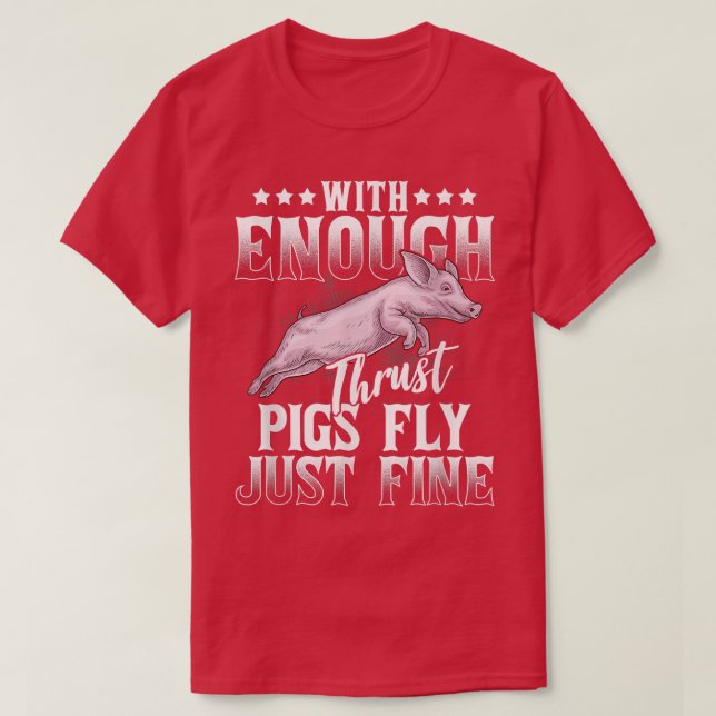 Funny Pig Lover Grafik für Frauen Männer Kinder Sc T-Shirt (Design vorne)