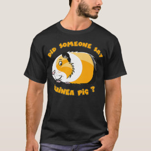 Funny Pig Lover hat jemand gesagt, Guinea Pig Prem T-Shirt