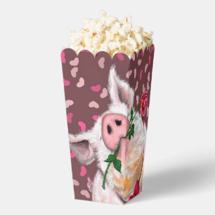 Funny Pig Popcorn Boxes Geschenkschachtel