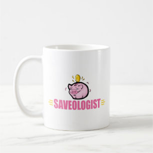 Funny Piggy Bank Kaffeetasse