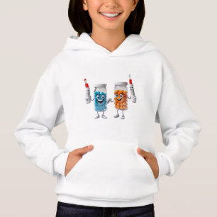 Funny Pill Bottle Hoodie for girls
