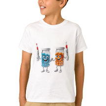 Funny Pill Bottle Tee for child