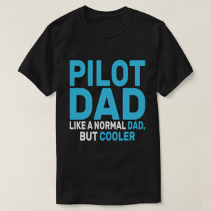 Funny Pilot Art für Vater Pilot Luftfahrzeug T-Shirt