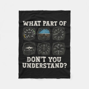 "Funny Pilot Art Men Women Aviation Airline Pilot  Fleecedecke