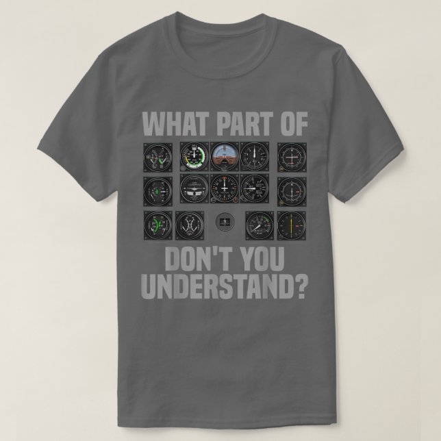 Funny Pilot Design für Frauen Flugzeug Flugzeug T-Shirt (Design vorne)